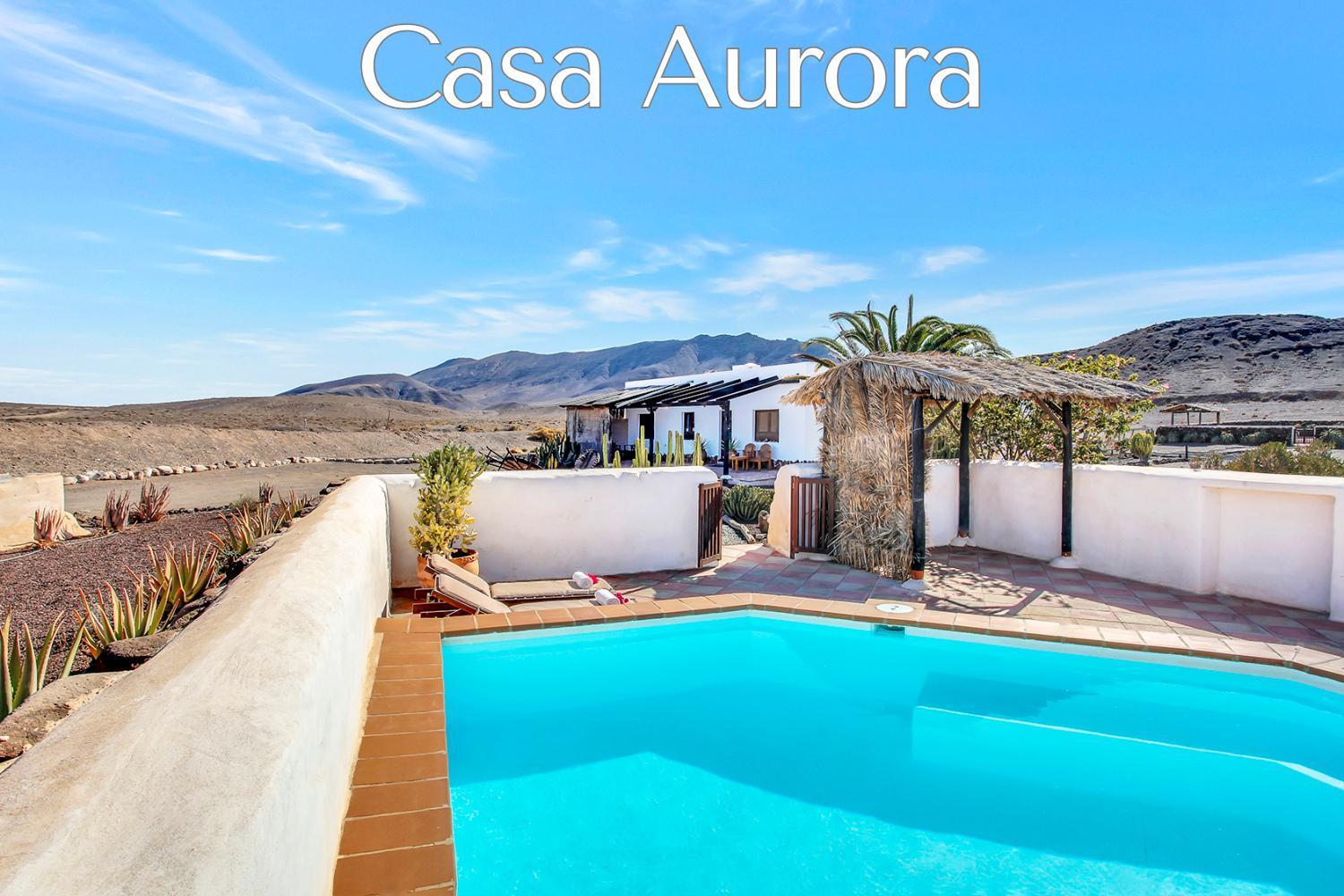 Casa Pilar, Aurora Y Tarabilla En Finca Ecologica Teguitar 外观 照片