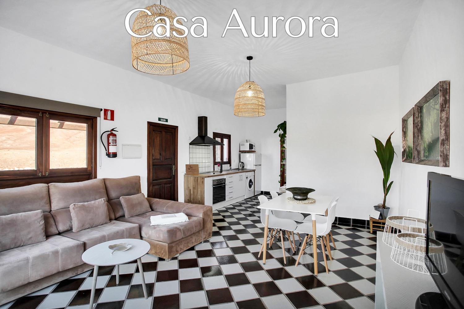 Casa Pilar, Aurora Y Tarabilla En Finca Ecologica Teguitar 外观 照片